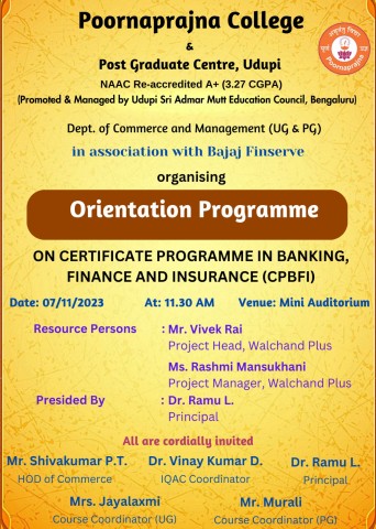 ORIENTATION PROGRAMME