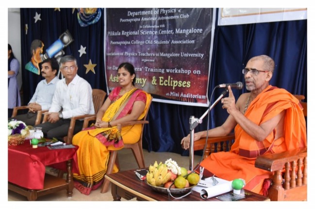 One day Teachersâ€™ Training Workshop on Astronomy and Eclipses.