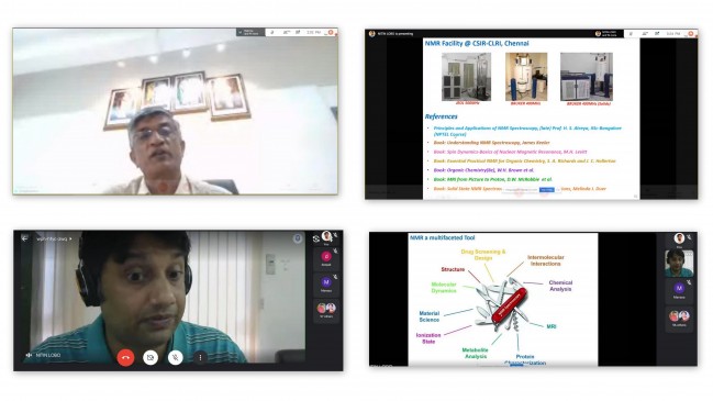 A National Level Webinar on NMR Spectroscopy