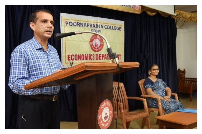 Guest lecture on account of World Population Day organised by Economics Department on 11th July 2019