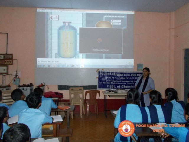 Evoking students of Govt. PU   College, Hebri towards Chemistry