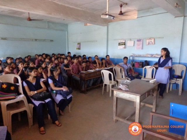 Out reach programme  at Nirmala  English Medium High School , Bhramavar