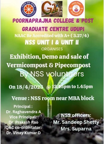 EXHIBITION &SALE OF VERMICOMPOST